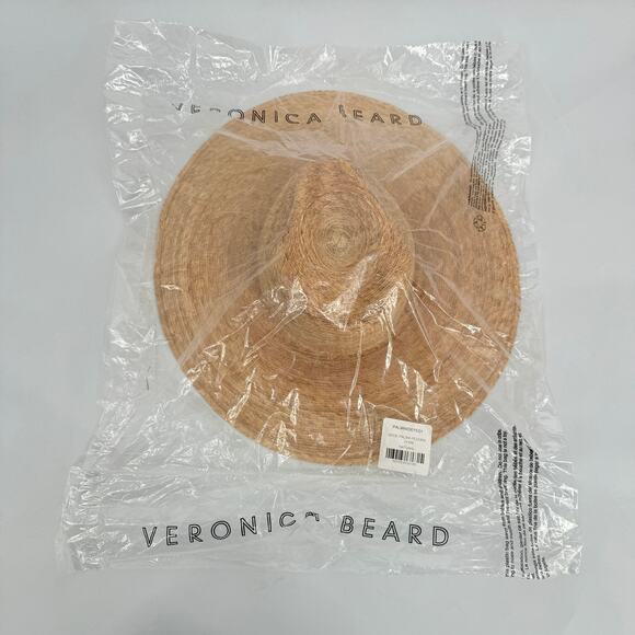 Lack Of Color Palma Wide Fedora Hat Tan NWT - Picture 2 of 7